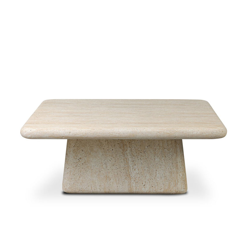 Cava Outdoor Coffee Table - Textured Sand Concrete