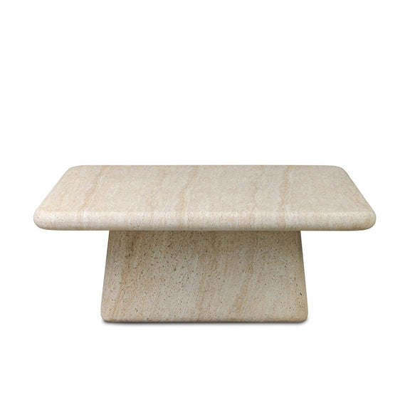 Cava Outdoor Coffee Table - Textured Sand Concrete
