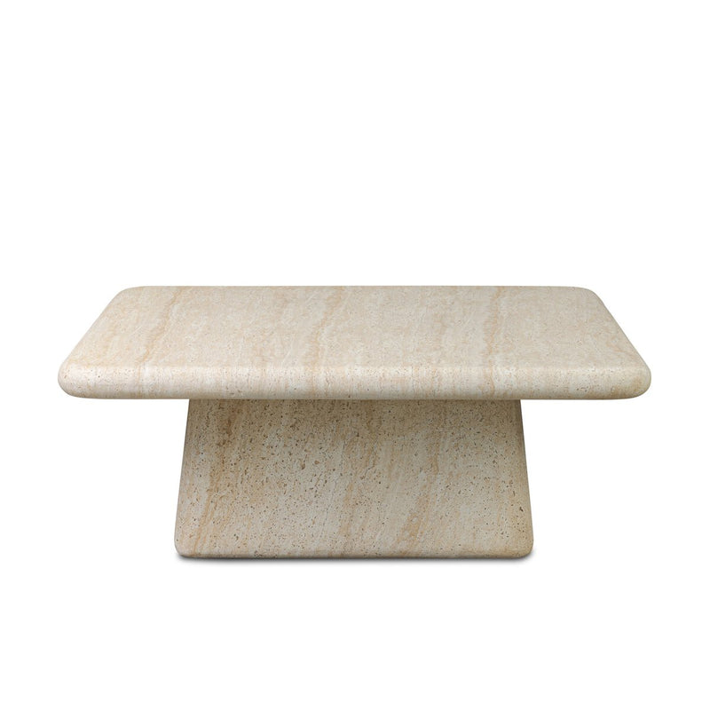 Cava Outdoor Coffee Table - Textured Sand Concrete