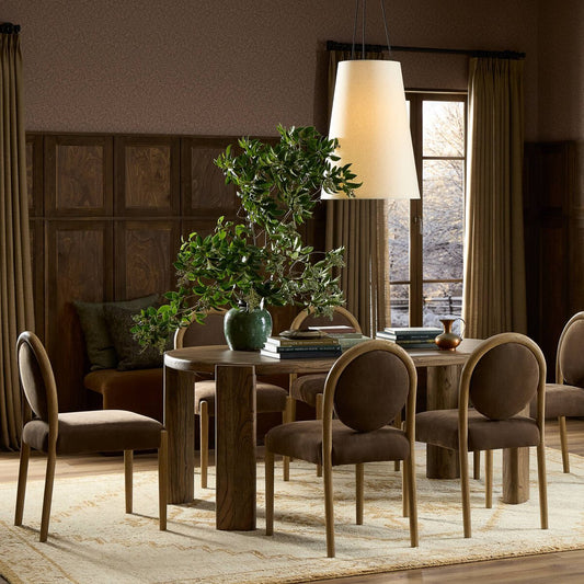 Dua Dining Table - Weathered Neem