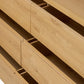 Novella 6 Drawer Dresser - Natural Oak Veneer Thick Random