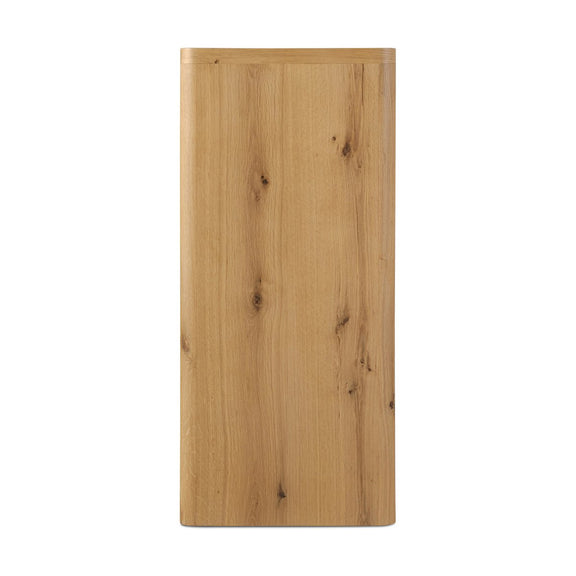 Novella 4 Drawer Dresser - Natural Oak Veneer Thick Random