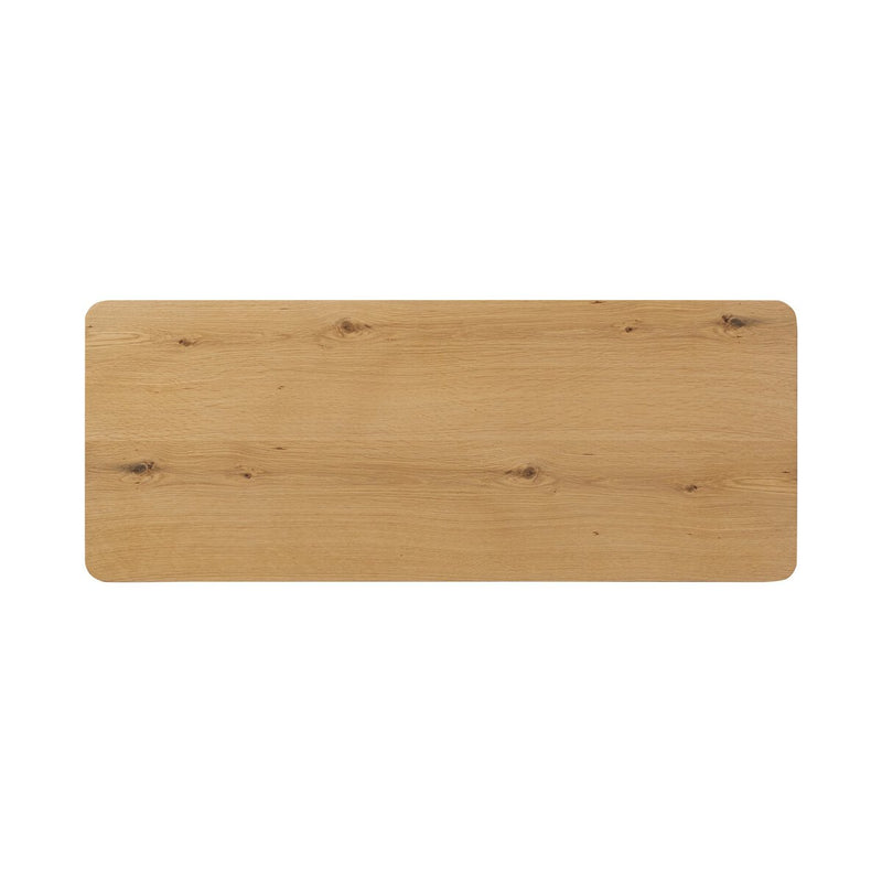 Novella 4 Drawer Dresser - Natural Oak Veneer Thick Random