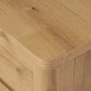 Novella Nightstand - Natural Oak Veneer Thick Random