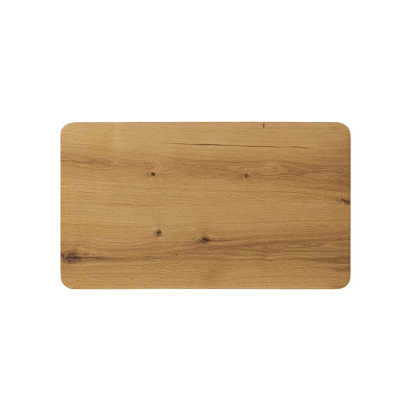 Novella Nightstand - Natural Oak Veneer Thick Random