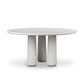 Rye Outdoor Dining Table-60" - Aged White Concrete
