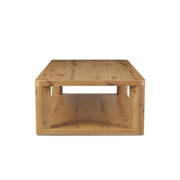 Novella Coffee Table - Natural Oak Veneer Thick Random