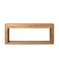 Novella Console Table - Natural Oak Veneer Thick Random