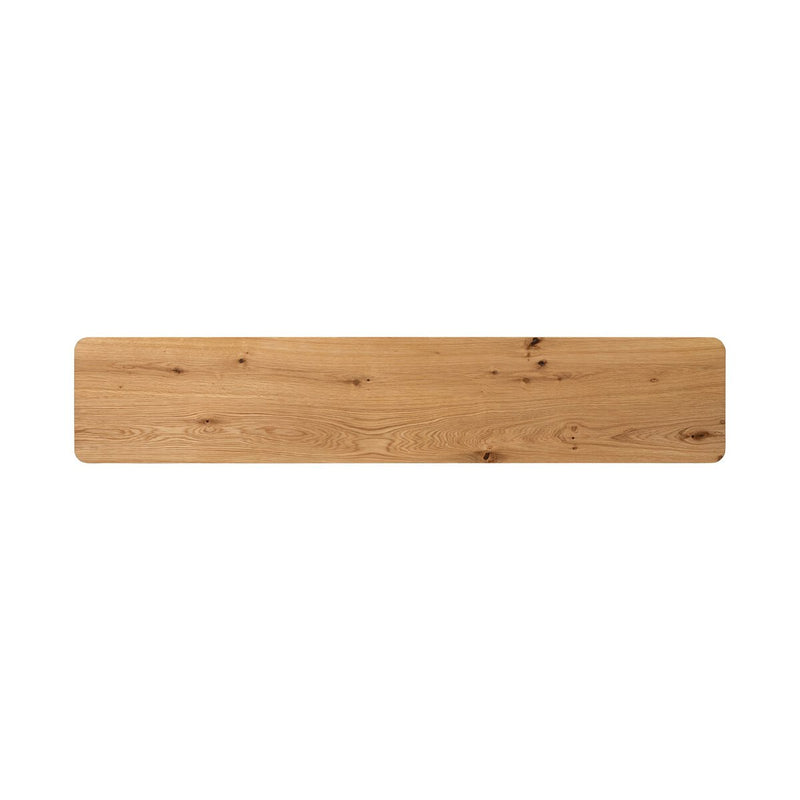 Novella Console Table - Natural Oak Veneer Thick Random