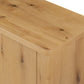 Novella Media Console - Natural Oak Veneer Thick Random