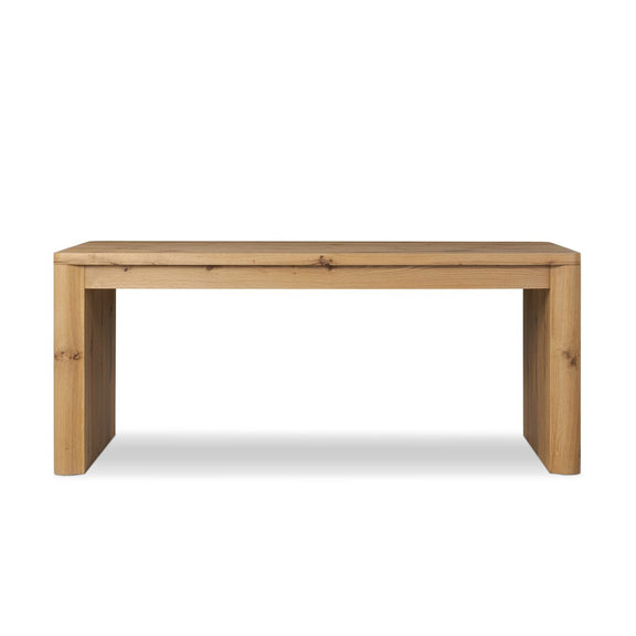 Novella Writing Desk - Natural Oak Veneer Thick Random