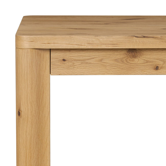 Novella Writing Desk - Natural Oak Veneer Thick Random