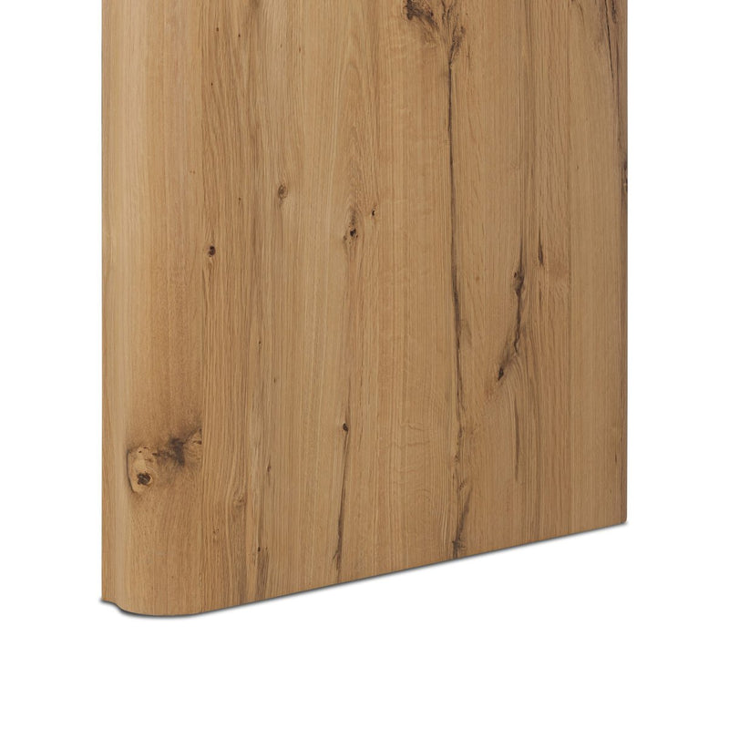 Novella Writing Desk - Natural Oak Veneer Thick Random