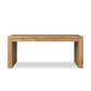 Novella Writing Desk - Natural Oak Veneer Thick Random