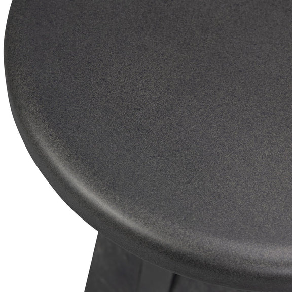 Daro Outdoor End Table - Charcoal Concrete