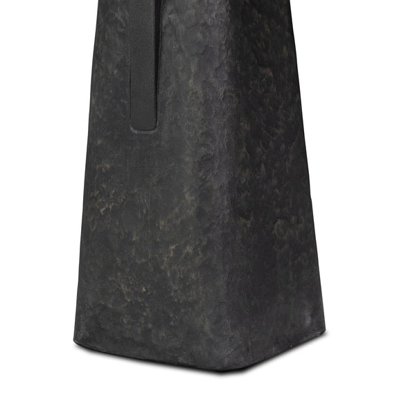 Daro Outdoor End Table - Charcoal Concrete