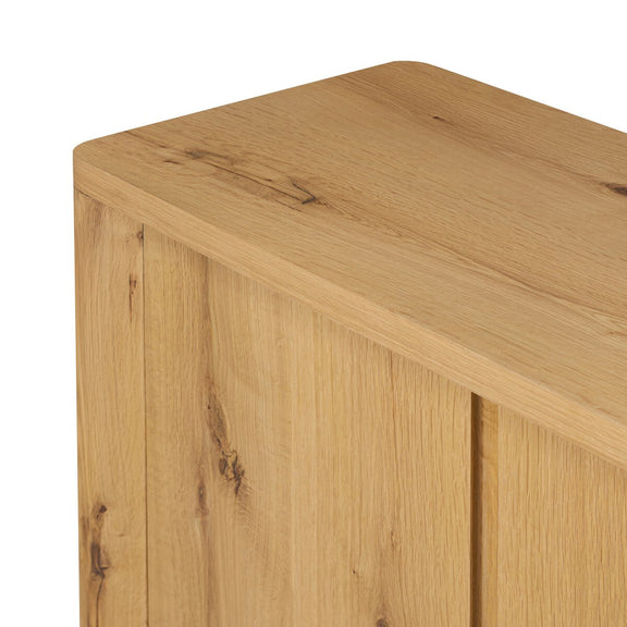 Novella Sideboard - Natural Oak Veneer Thick Random