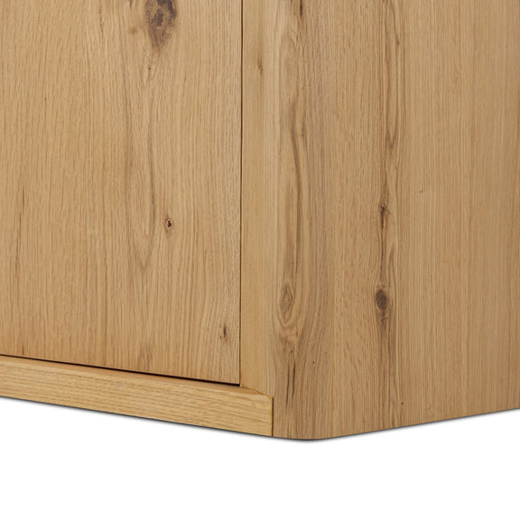 Novella Sideboard - Natural Oak Veneer Thick Random