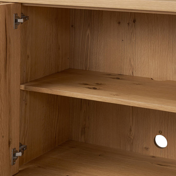 Novella Sideboard - Natural Oak Veneer Thick Random