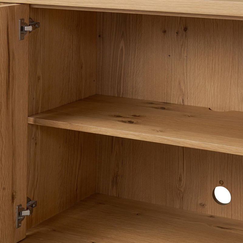 Novella Sideboard - Natural Oak Veneer Thick Random
