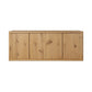Novella Sideboard - Natural Oak Veneer Thick Random