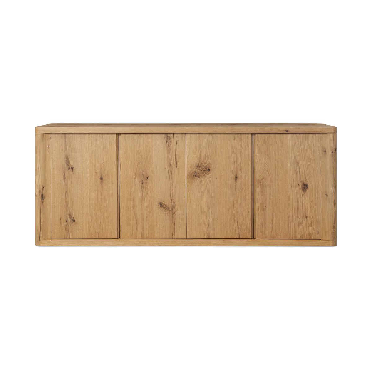 Novella Sideboard - Natural Oak Veneer Thick Random