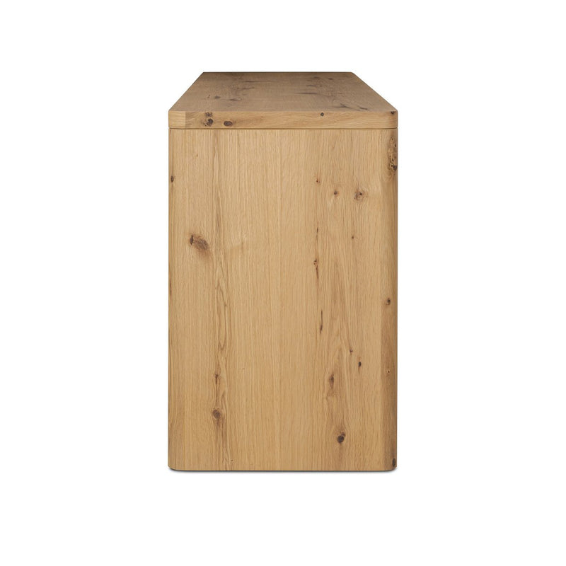 Novella Sideboard - Natural Oak Veneer Thick Random