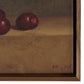 Red Cherries On Red Oak by Bethany Joseph - Walnut Floater