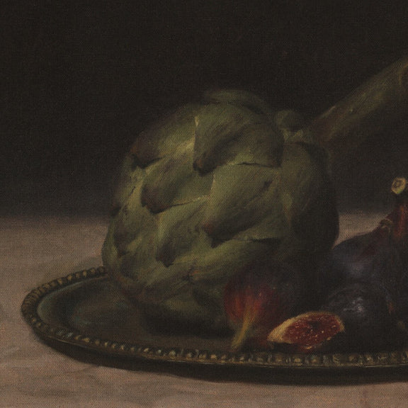Artichoke and Figs by Bethany Joseph - Brimfield Black