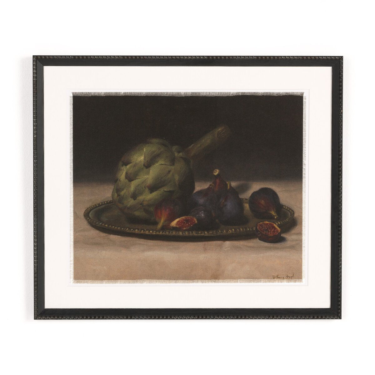 Artichoke and Figs by Bethany Joseph - Brimfield Black