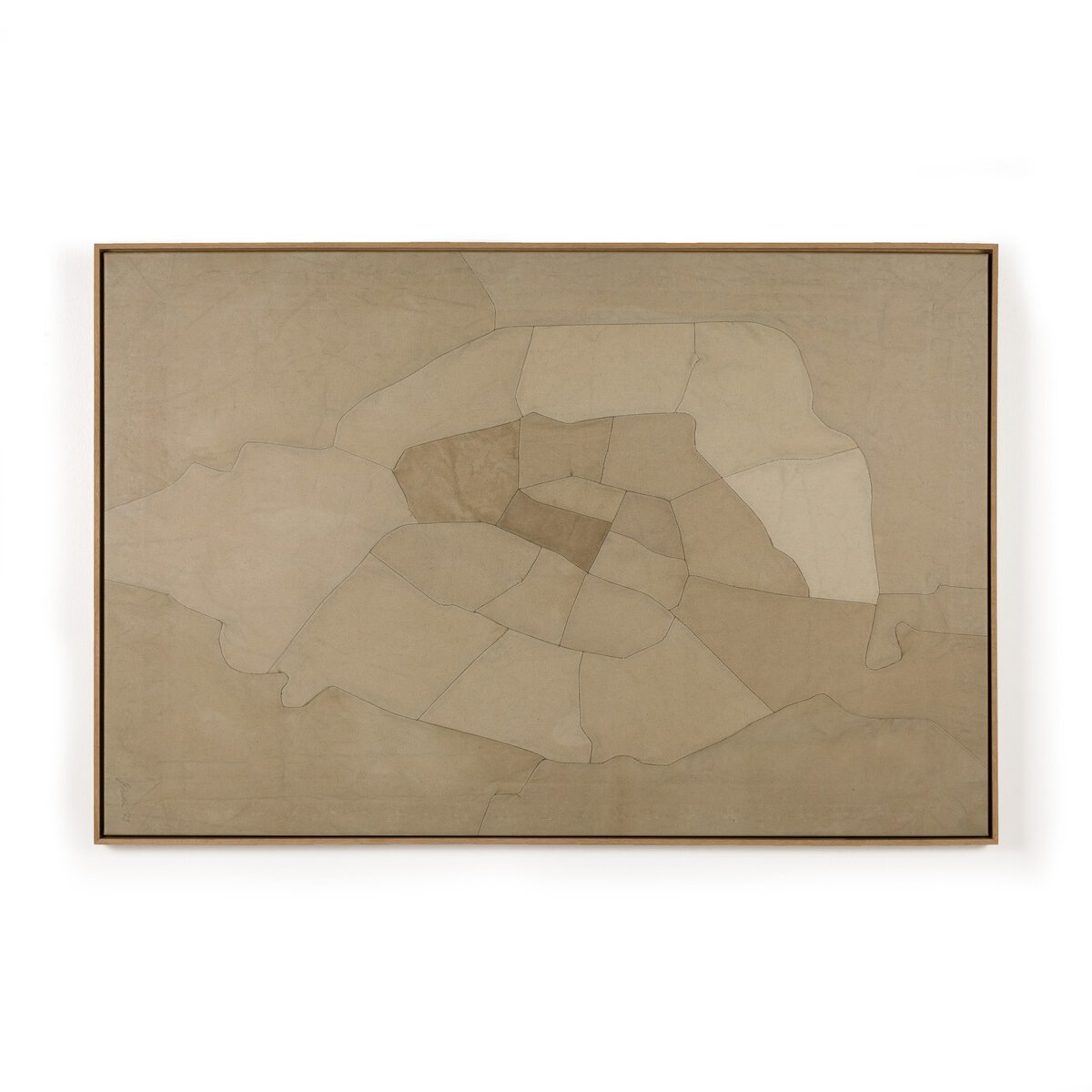 Paris From Above by Kimmy Quillin - White Oak Floater