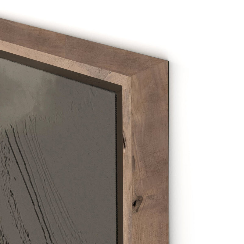 Scorch II by FH Art Studio - Rustic Walnut