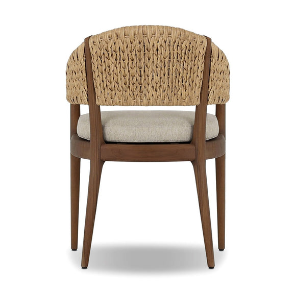 Atwood Outdoor Dining Armchair - Ellor Beige