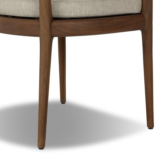 Atwood Outdoor Dining Armchair - Ellor Beige