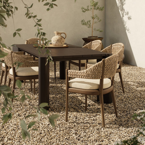 Atwood Outdoor Dining Armchair - Ellor Beige