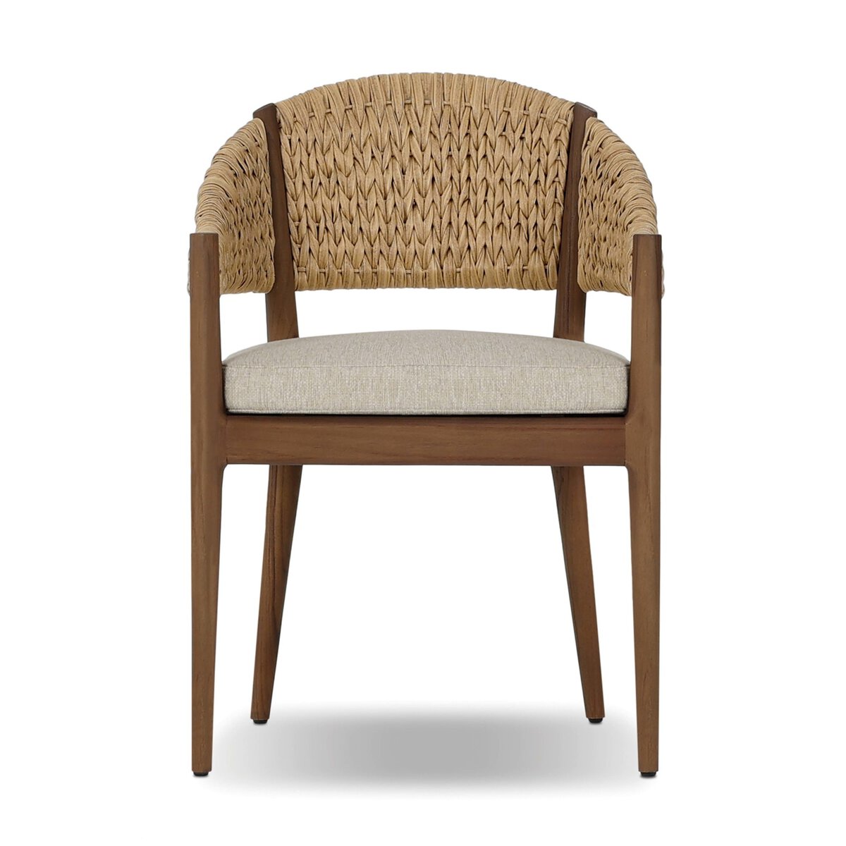 Atwood Outdoor Dining Armchair - Ellor Beige