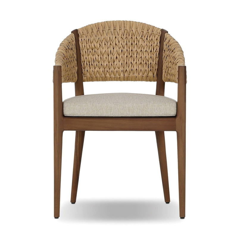 Atwood Outdoor Dining Armchair - Ellor Beige