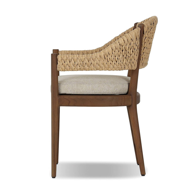 Atwood Outdoor Dining Armchair - Ellor Beige