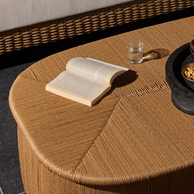 Taum Outdoor Coffee Table - Textured Sand
