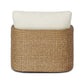 Caney Outdoor Swivel Chair - Coastal Weave