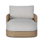 Caney Outdoor Swivel Chair - Coastal Weave