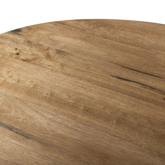 Bibianna Oval Dining Table - Smoked Honey
