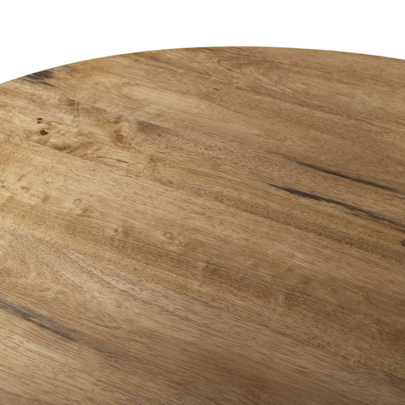 Bibianna Oval Dining Table - Smoked Honey