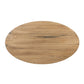 Bibianna Oval Dining Table - Smoked Honey