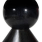 Bibianna Oval Dining Table - Worn Black Parawood
