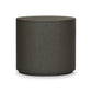 Amelia Oval One Drawer Nightstand - Dark Green Lacquered Linen