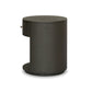 Amelia Oval One Drawer Nightstand - Dark Green Lacquered Linen
