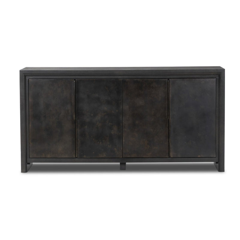 Arlington 4 Door Sideboard - Espresso Oak Veneer