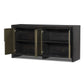 Arlington 4 Door Sideboard - Espresso Oak Veneer