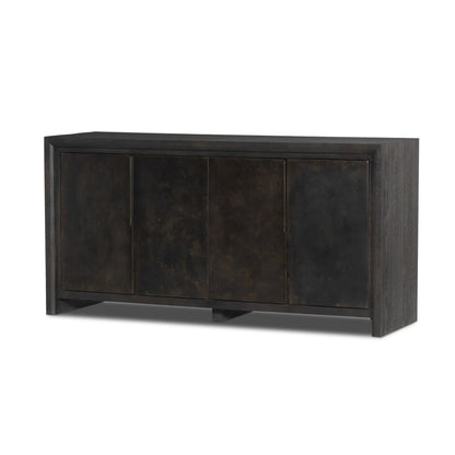 Arlington 4 Door Sideboard - Espresso Oak Veneer